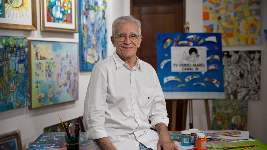Mestre da arte gráfica, Mino guarda trajetória destacada na defesa da educação e divulgação das cores e culturas do Ceará para o mundo