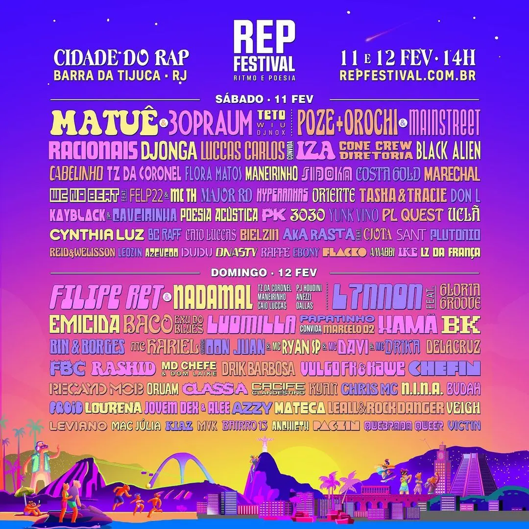 Programação REP Festival