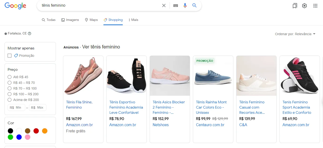 Quando o consumidor for buscar um produto, aparecerão opções mais próximas a ele. Contudo, as grandes empresas predominam nas buscas