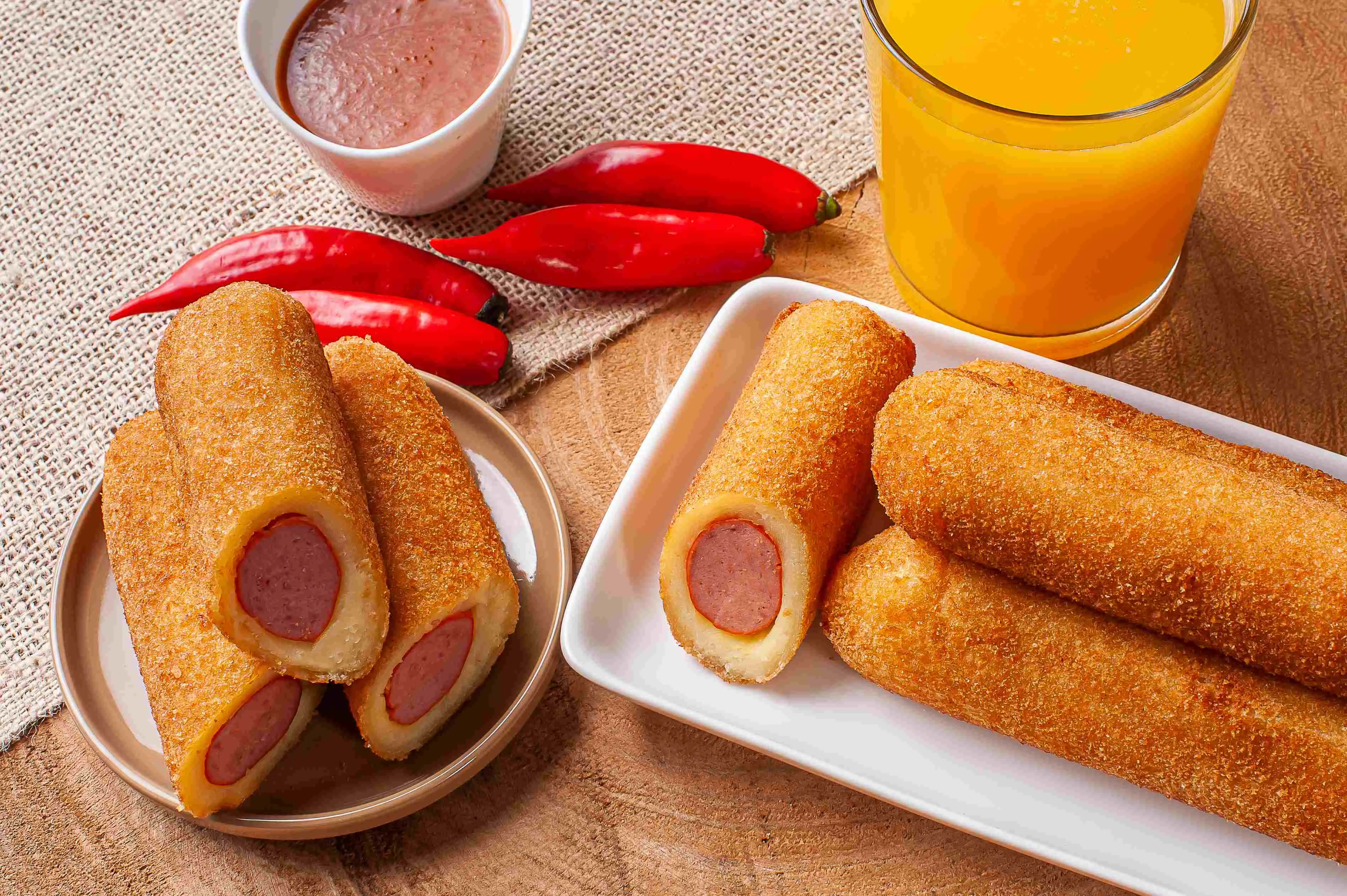 Enrolado de Linguiça