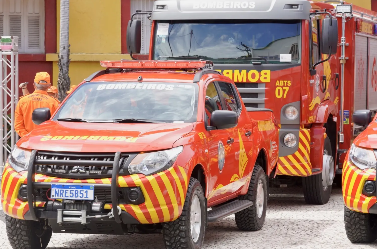 Corpo de Bombeiros foi acionado ao local