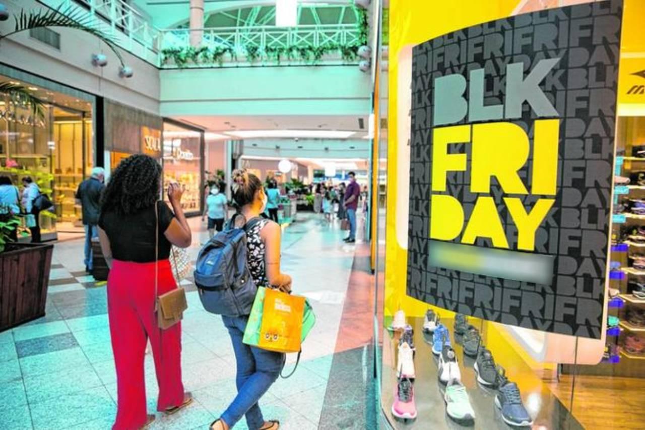 Black Friday em Shopping Center