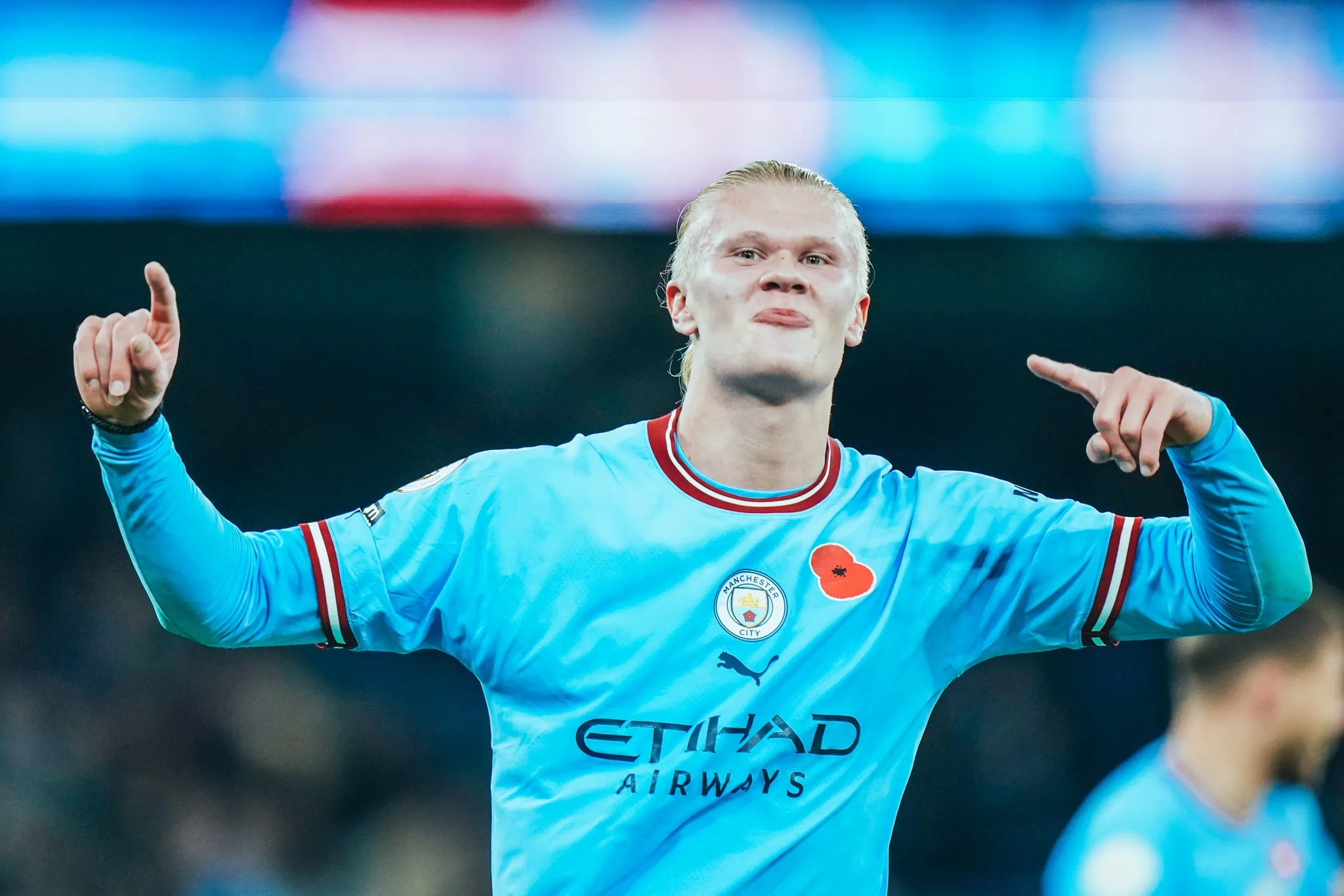 O norueguês Erling Haaland é um dos principais artilheiros do futebol mundial