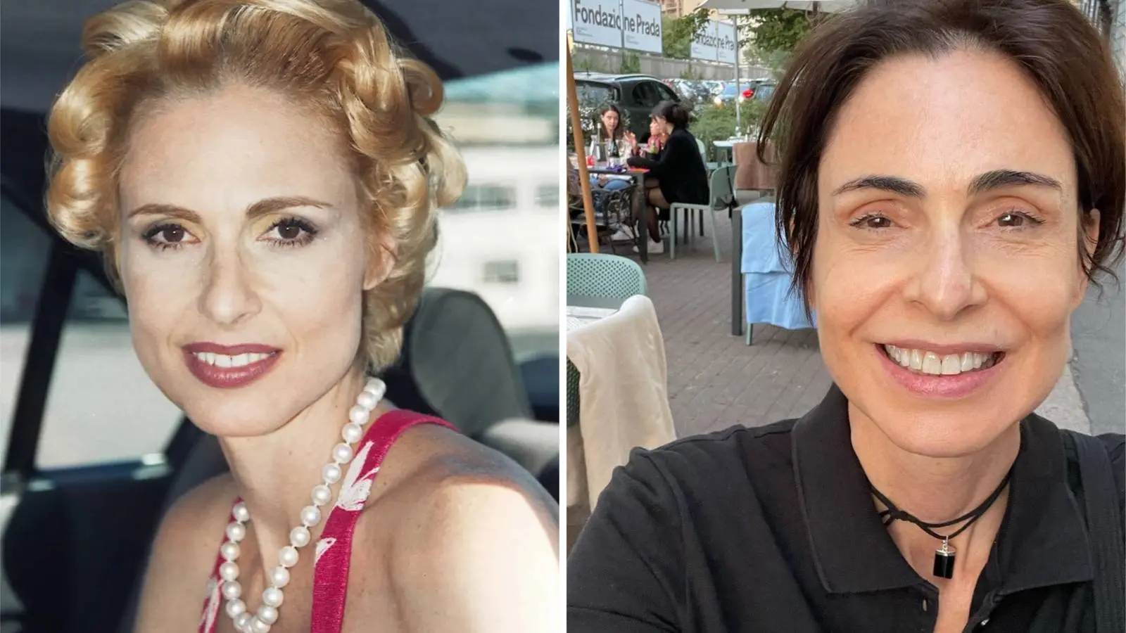 Antes e depois de Silvia Pfeifer em O Rei do Gado