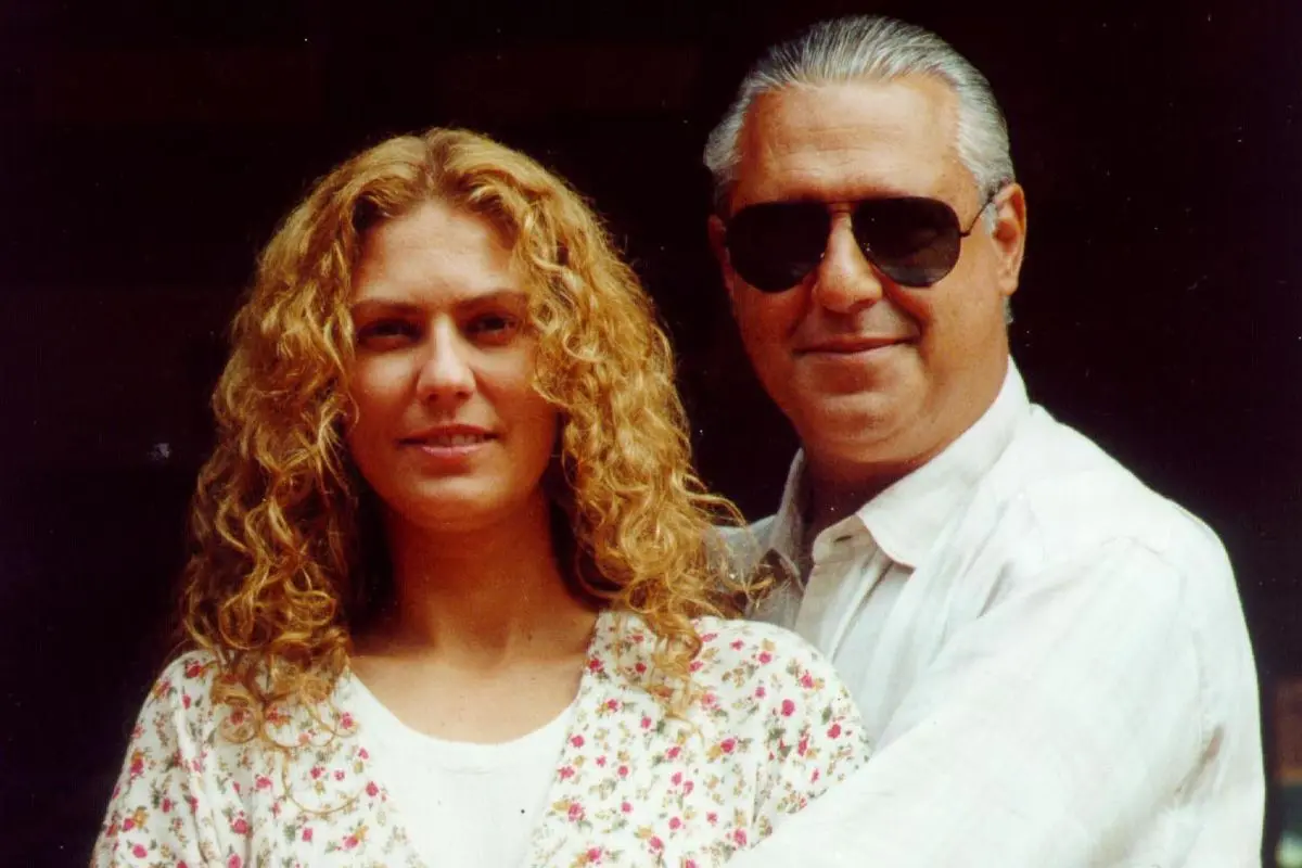 Personagens Bruno e Luana em O Rei do Gado