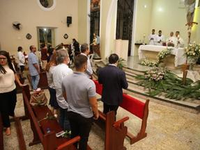 Missa na Igreja Matriz de Cascavel por um ano do Memorial Edson Queiroz