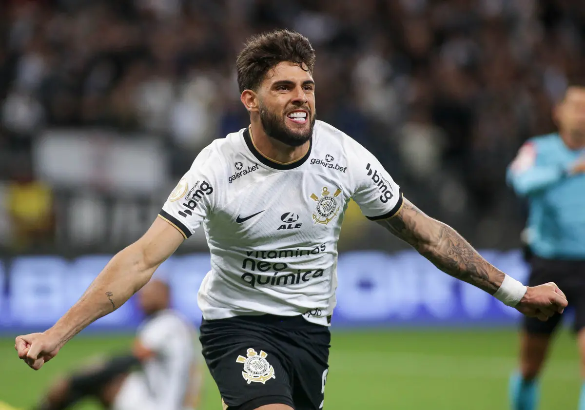 Foto de Yuri Alberto, atacante do Corinthians