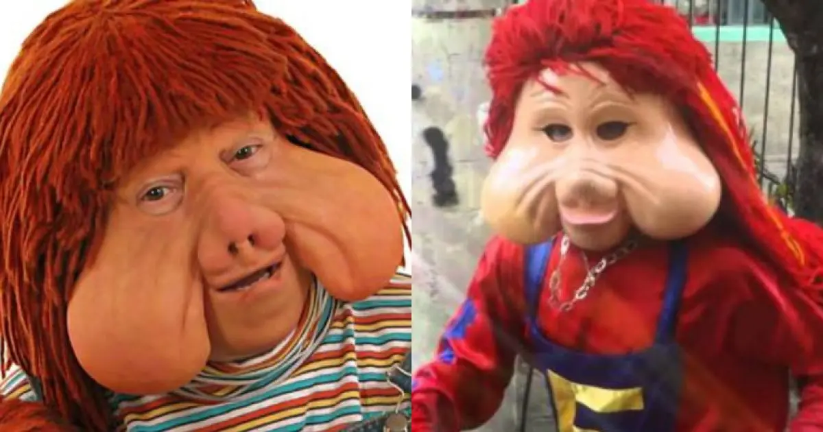 O personagem fofão aparece na esquerda e o personagem Fofon da Carreta Furacão na direita