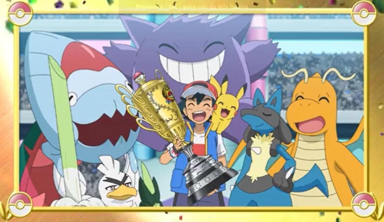 A grande vitória chega 25 anos após o lançamento do primeiro episódio de Pokémon.