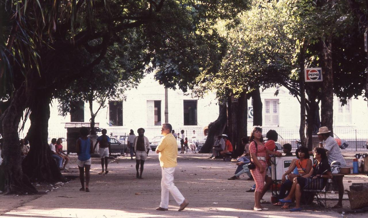 Passeio Público movimentação