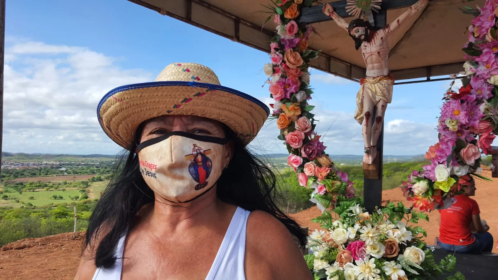 Elza frequenta as festividades de Senhor do Bonfim desde a infância