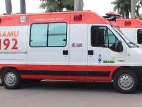 ambulância do Samu de João Pessoa