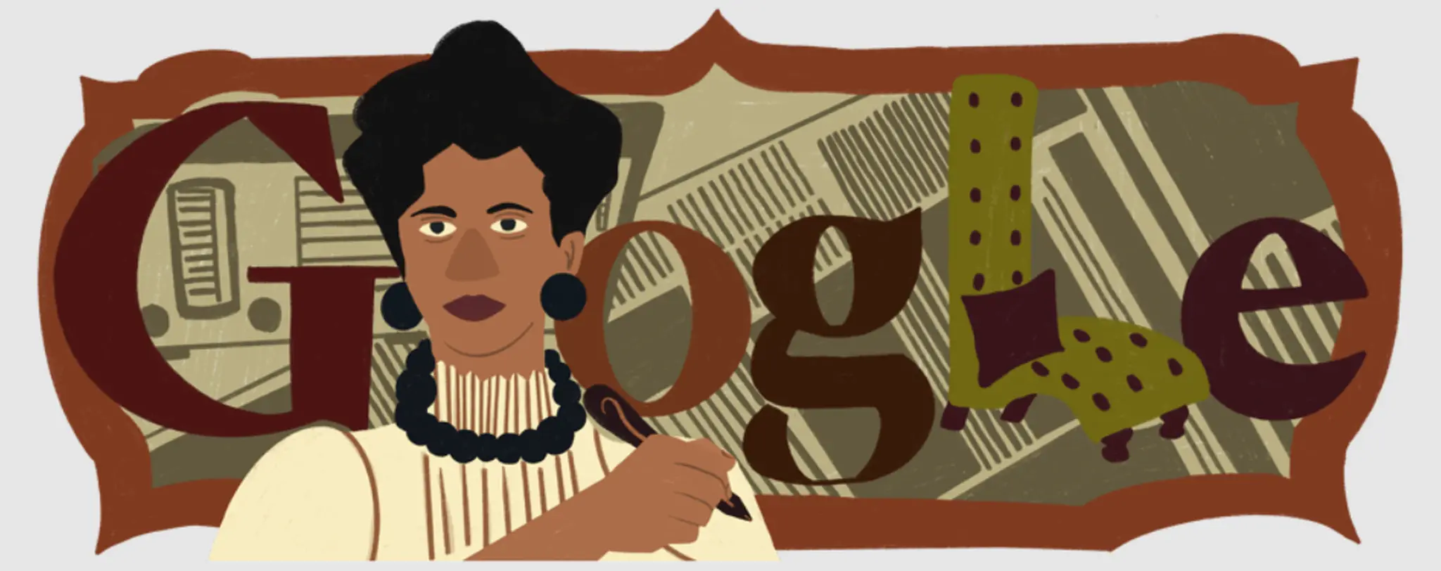 Doodle do Google homenageia Virgínia Leone Bicudo