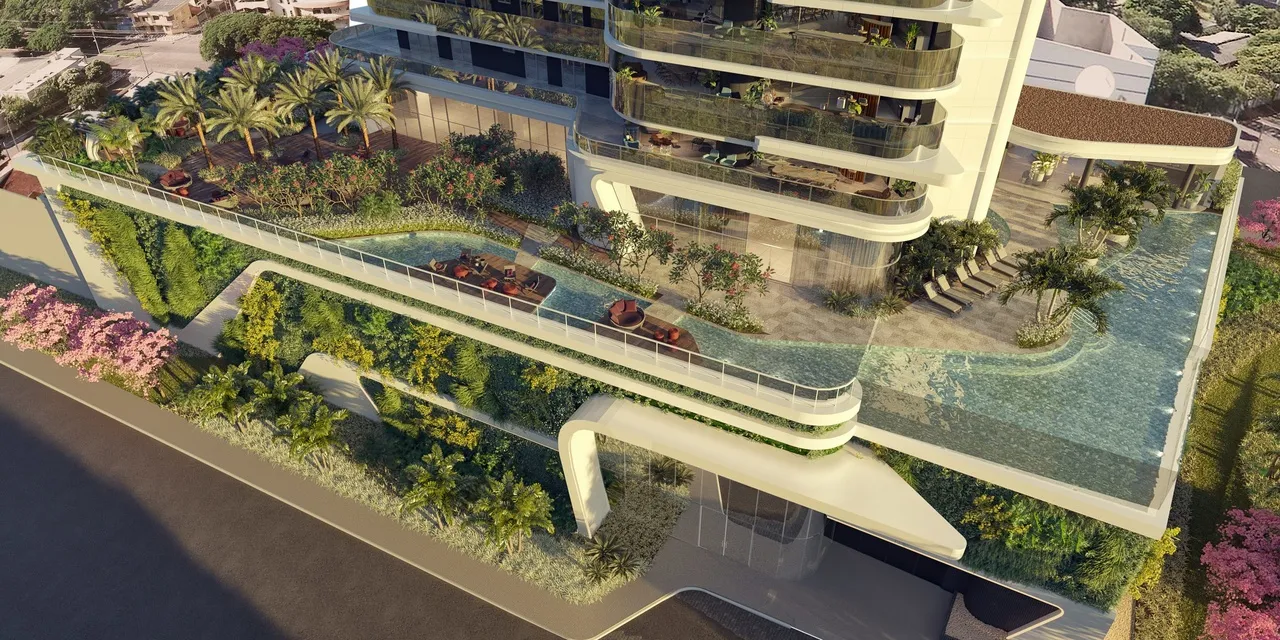 O One Residencial, da Colméia, é o prédio mais alto da cidade, com 50 andares