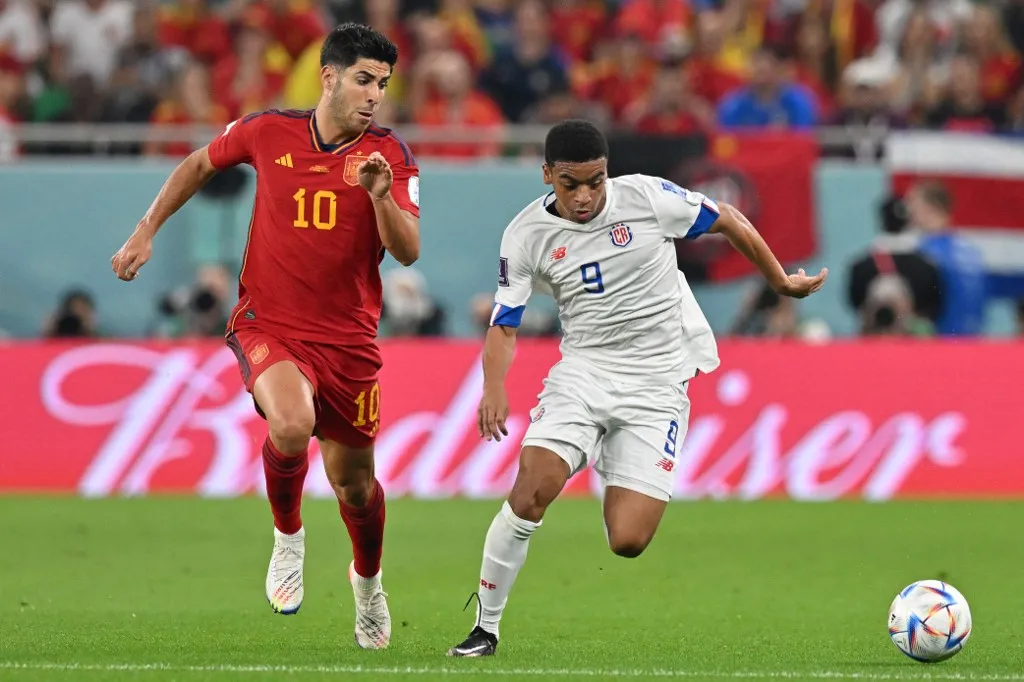 Espanha e Costa Rica se enfrentaram nesta quarta-feira (23) pela Copa do Mundo do Catar