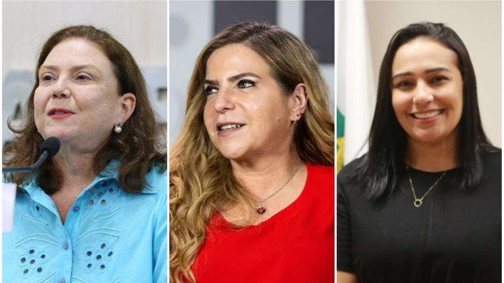 Fernanda Pessoa, Luizianne Lins e Dayany Bittencourt foram as deputadas federais eleitas pelo Ceará
