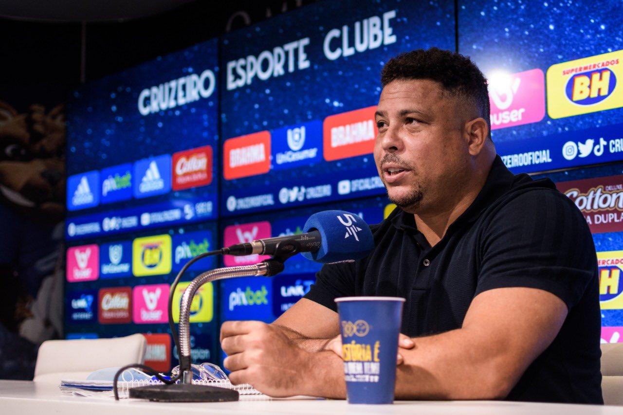 Ronaldo Fenômeno em entrevista no Cruzeiro