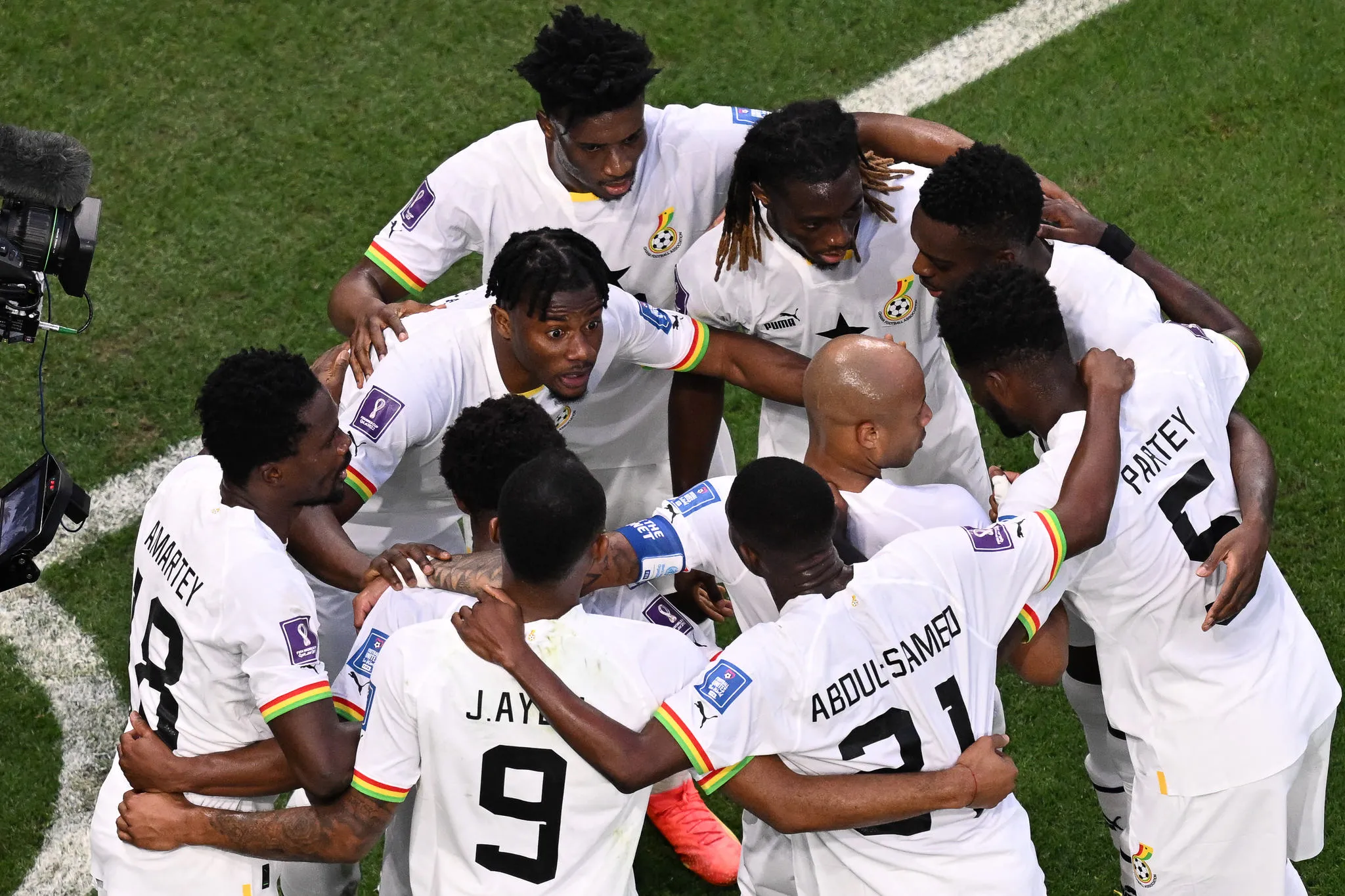 Gana venceu a Coreia do Sul com gols de Salisu e Kudus (2x)
