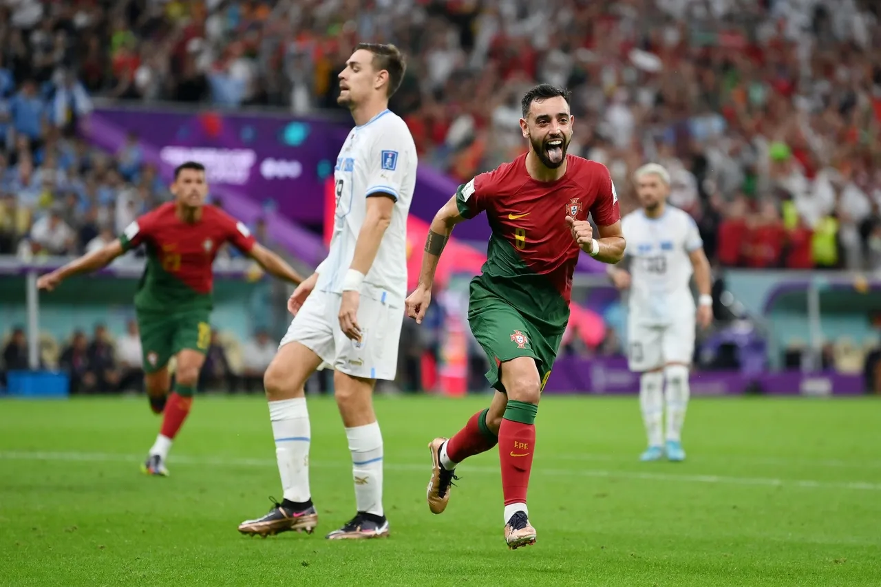 Portugal garantiu vaga nas Oitavas de Final ao vencer o Uruguai
