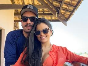 Danieze Santiago e o marido, Carlos Neto, sofreram acidente em estrada cearense