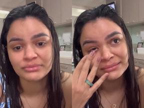 Cantora chorou em vídeo ao falar dos momentos após o acidente
