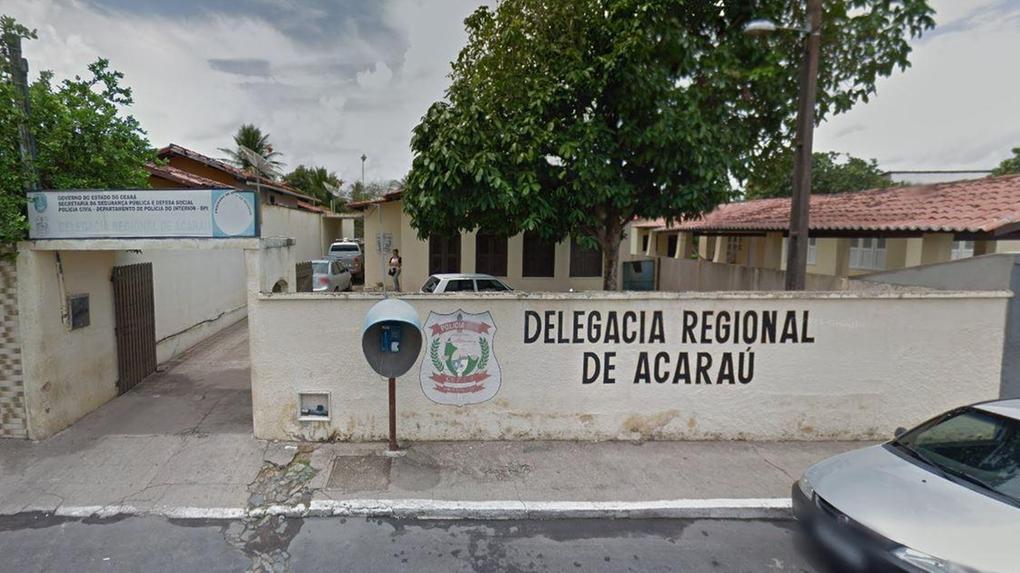 Fachada da Delegacia Regional de Acaraú