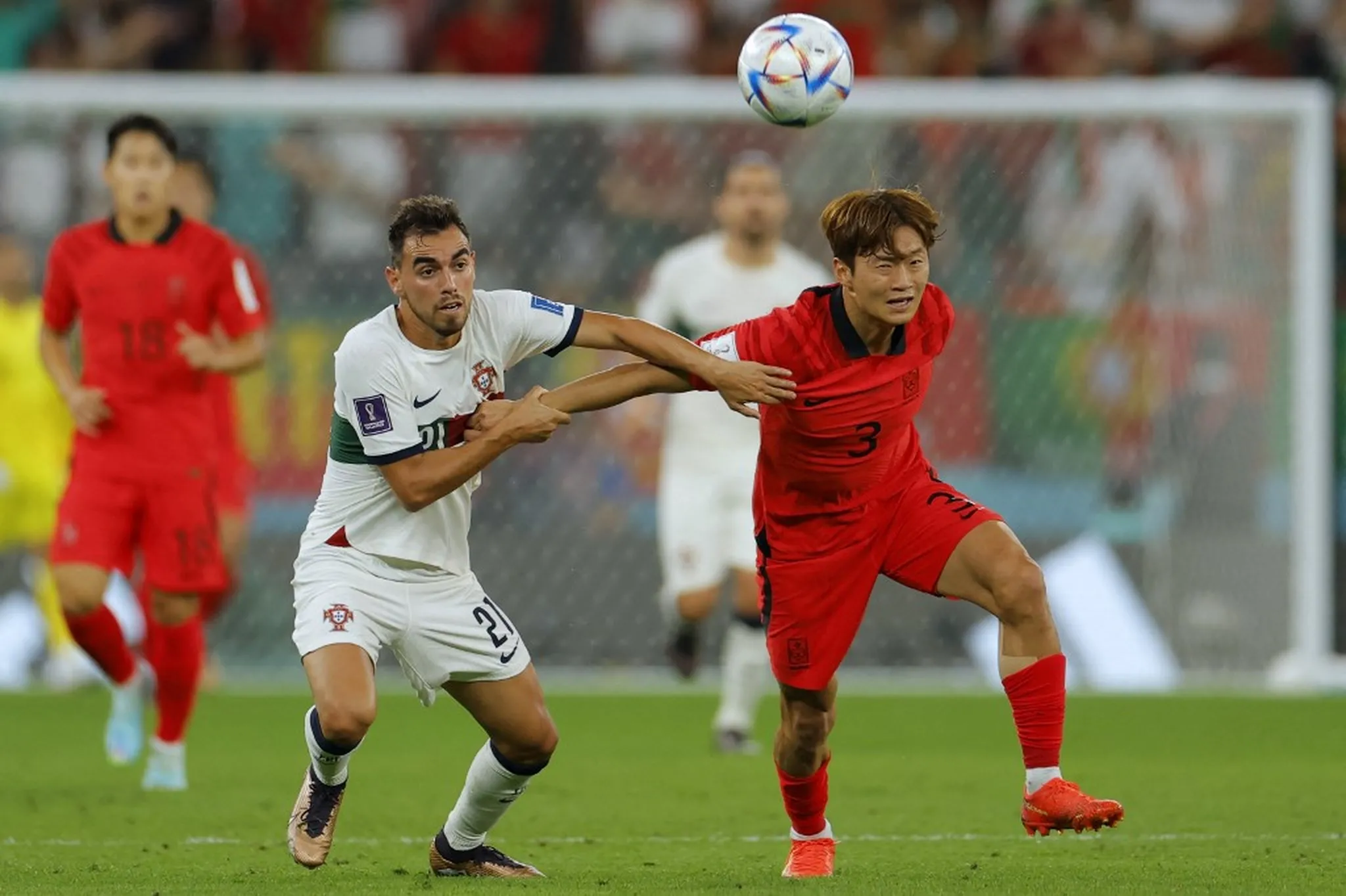 Coreia do Sul e Portugal se enfrentaram nesta sexta-feira (2) pela Copa do Mundo do Catar