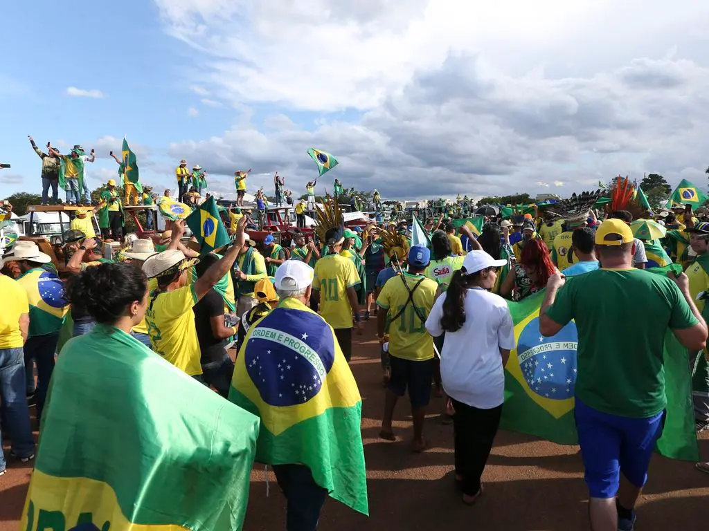 Manifestação quartel