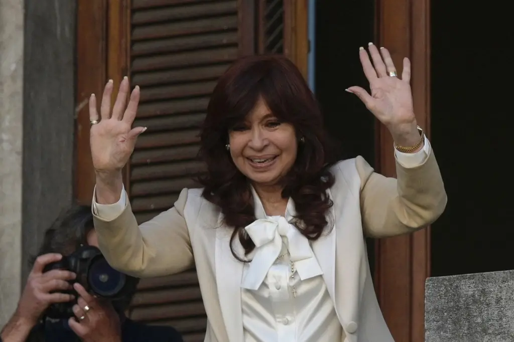 Cristina Kirchner é vice-presidente da Argentina.