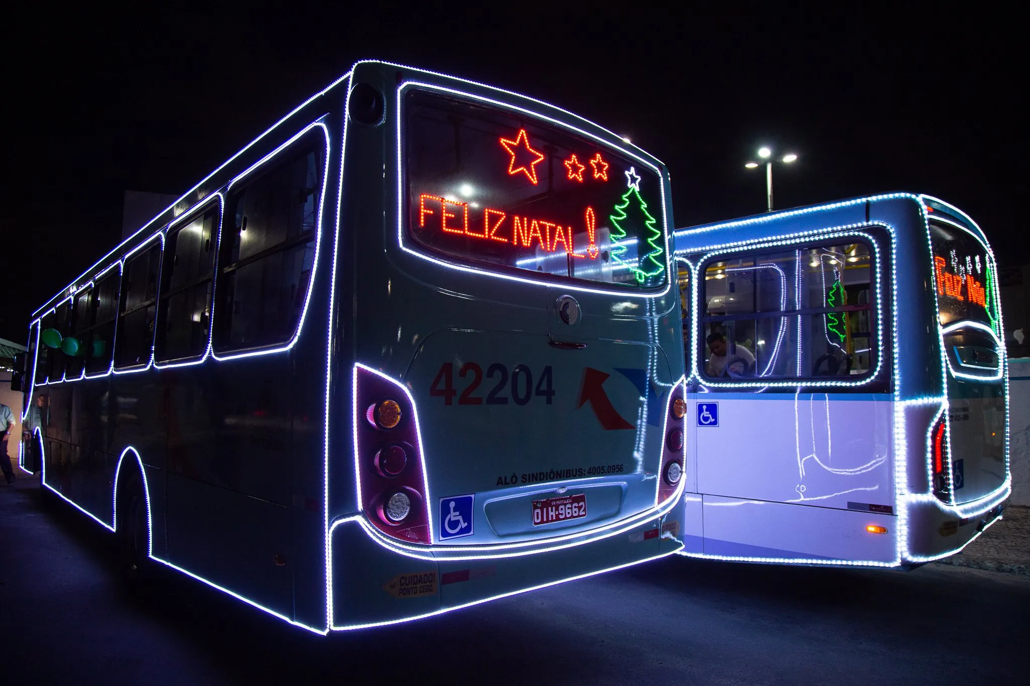 Os ônibus percorrerão aproximadamente 40 pontos de Fortaleza