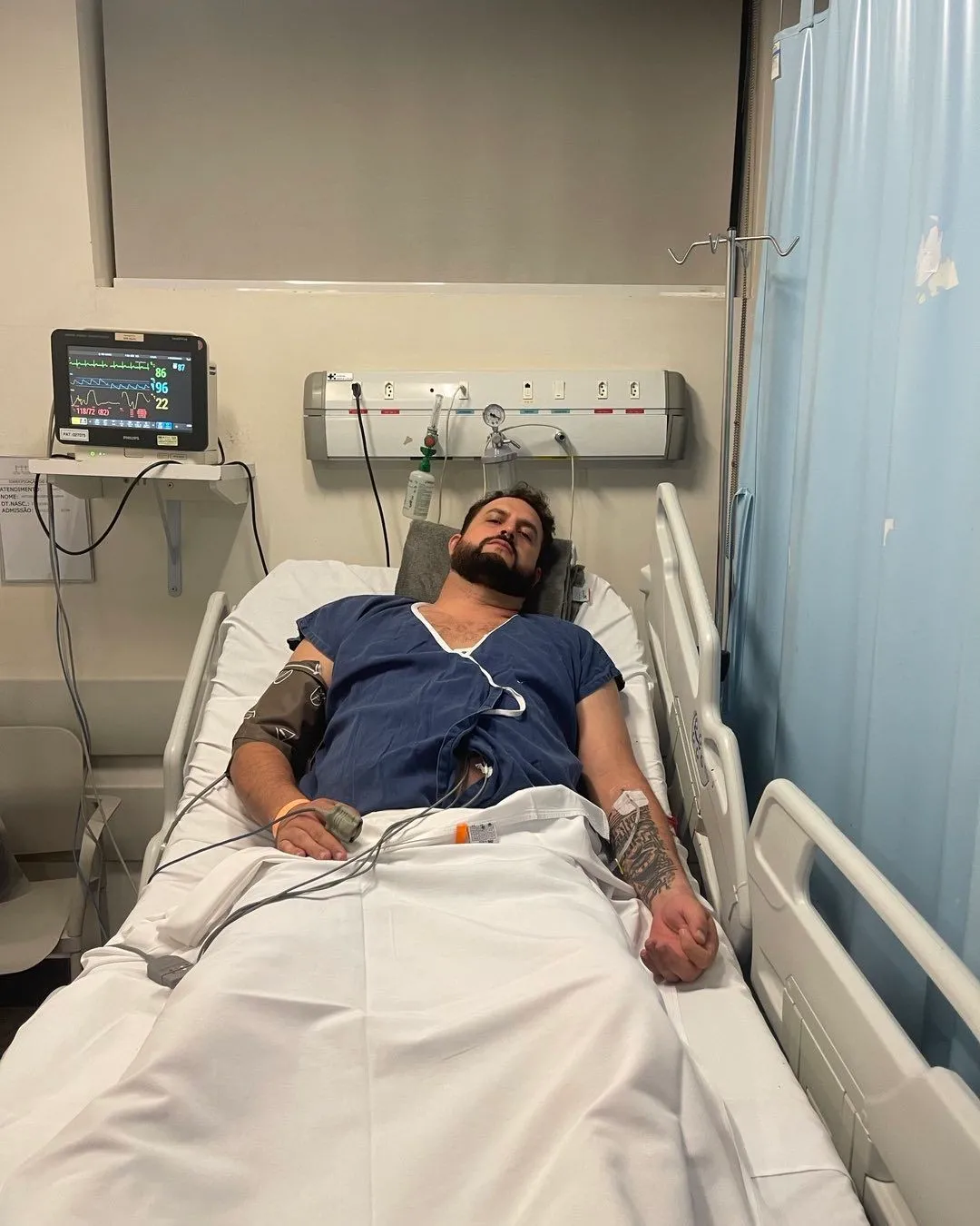 Zé Trovão foi hospitalizado nesta semana