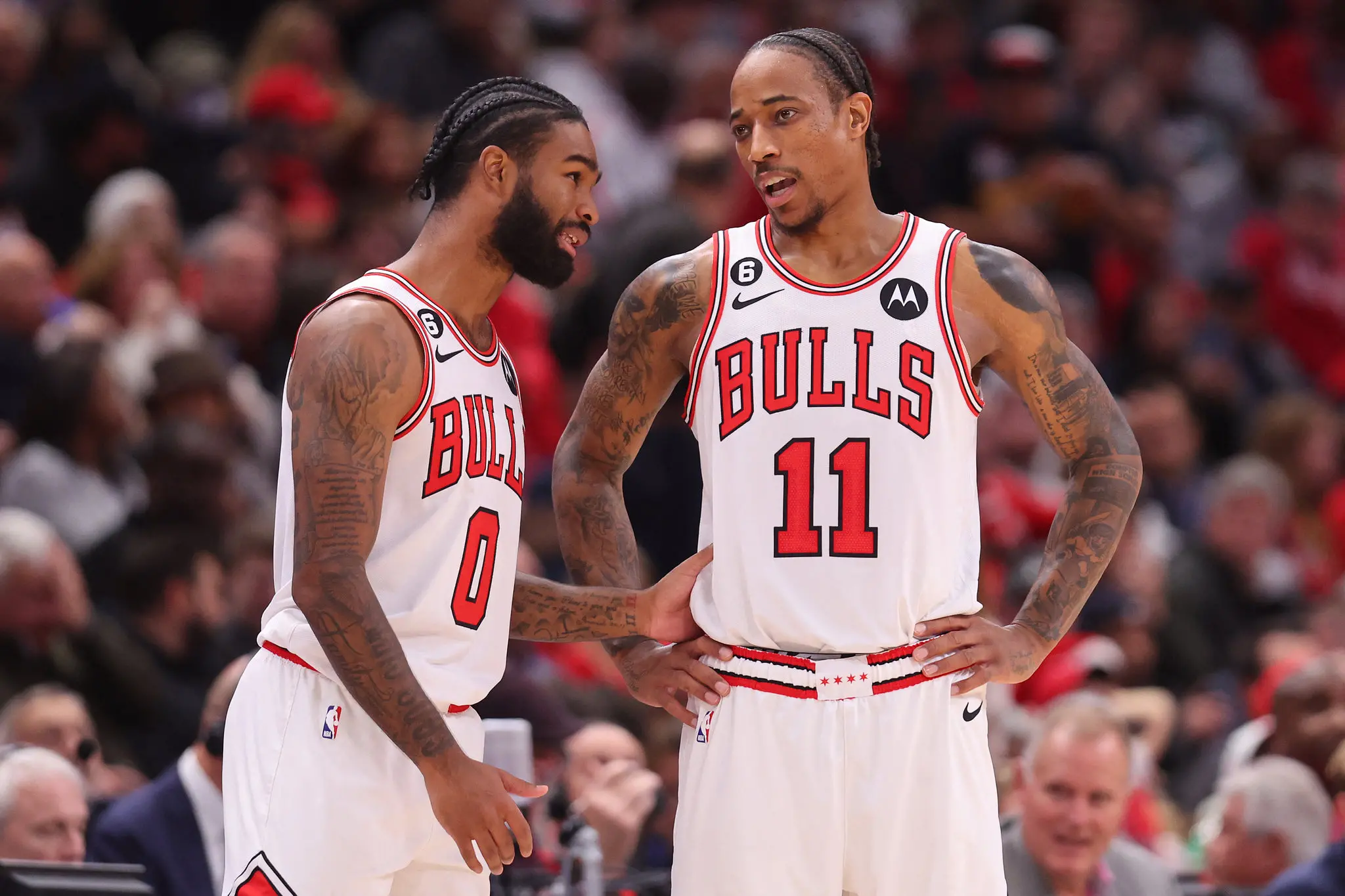 Foto de jogadores do Chicago Bulls