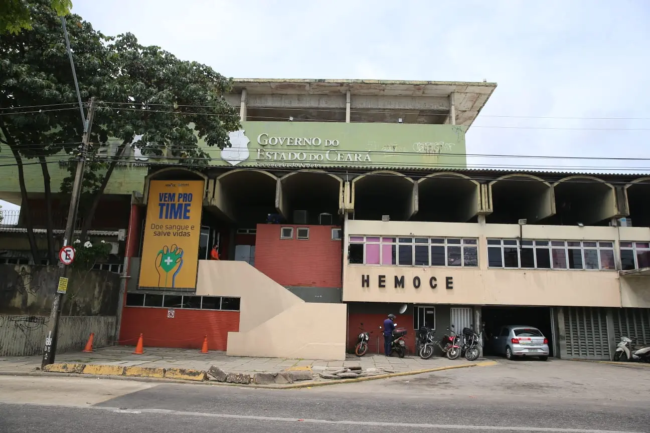 Fachada do Hemoce