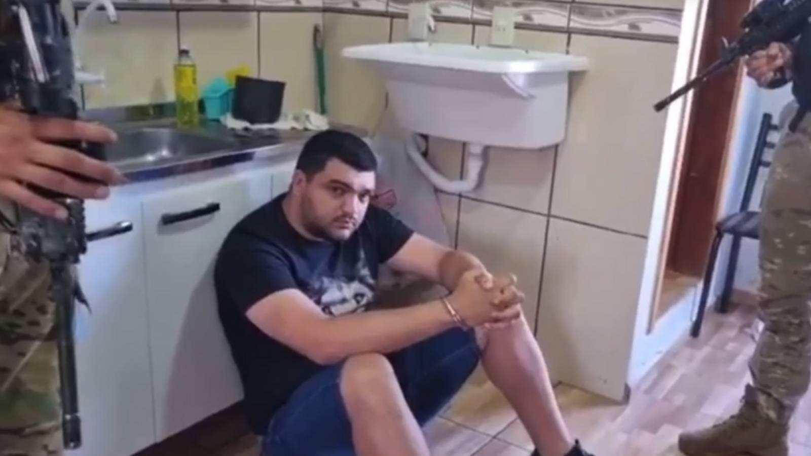 José Renan Oliveira, preso no Paraguai