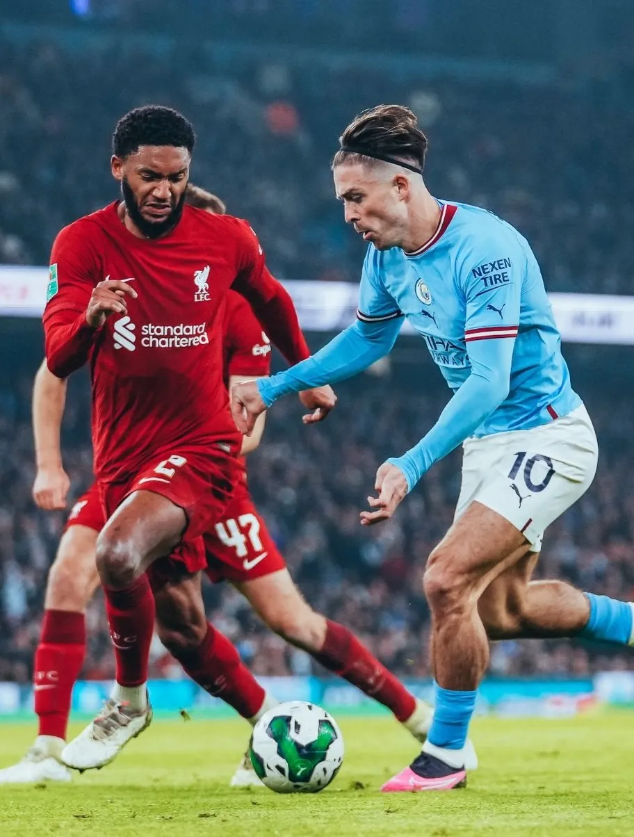 Manchester City e Liverpool fizeram um grande jogo pelas quartas de final da Copa da Liga Inglesa