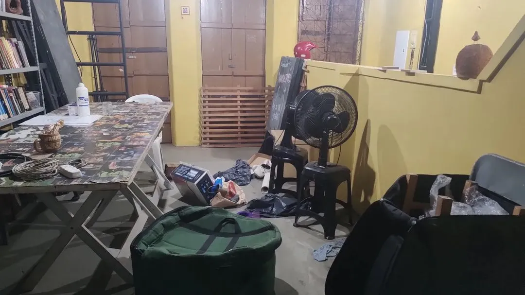 Prédio foi invadido e foram levados equipamentos importantes para o funcionamento do espaço