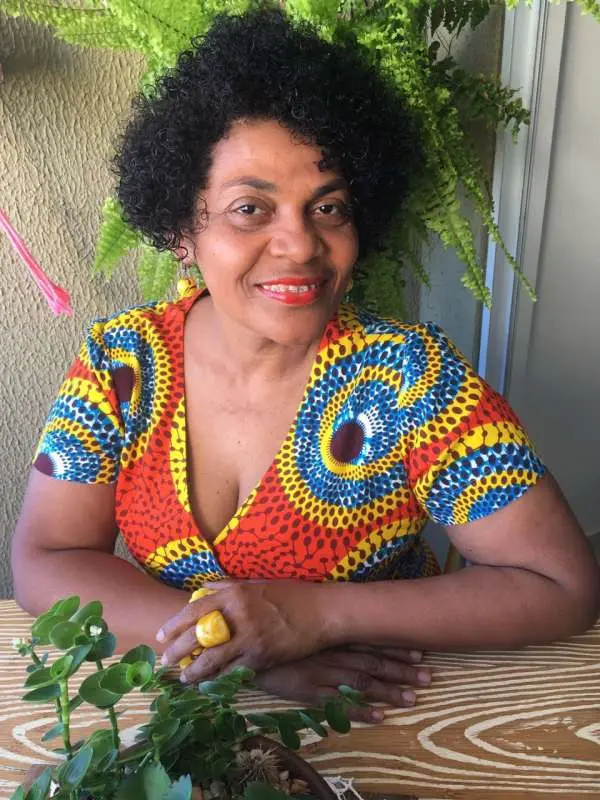 Foto de Zelma Madeira sorrindo