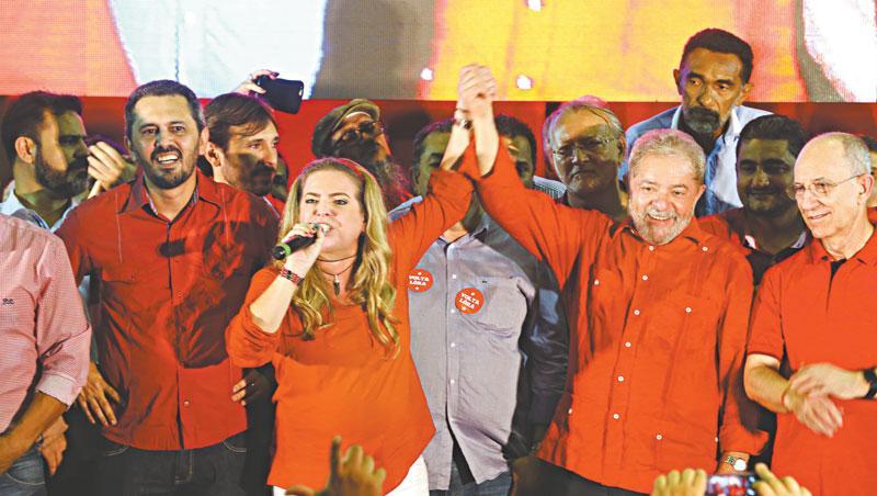 Elmano e Luizianne, Luizianne e Elmano, Elmano, Luizianne, Lula