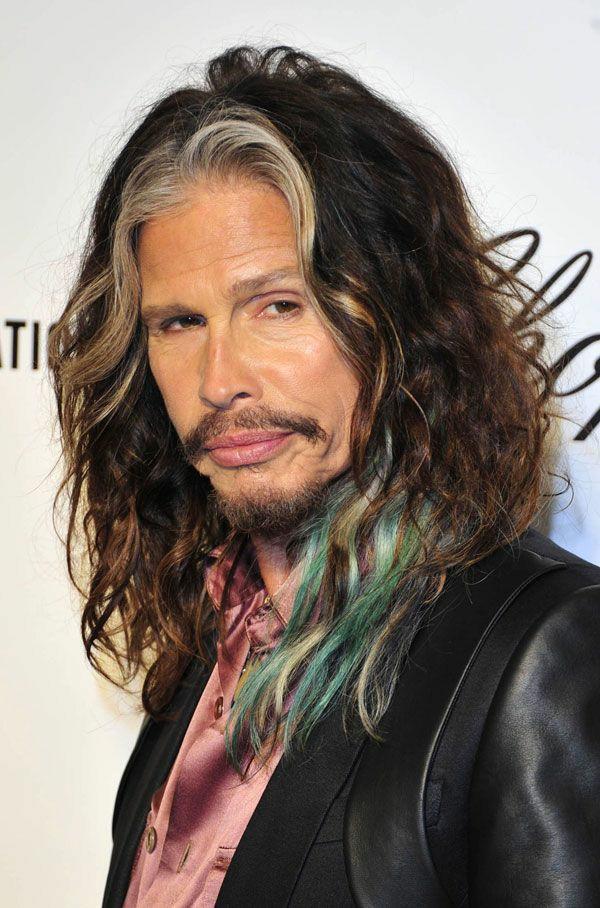 Steven Tyler, do Aerosmith, em evento