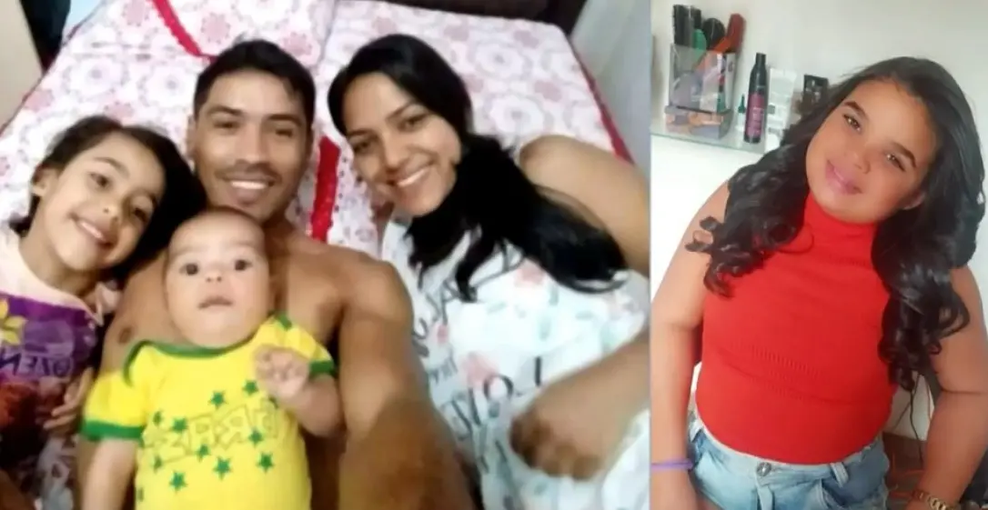 Foto de casal, filhos e afilhada mortos em acidente de carro no cariri