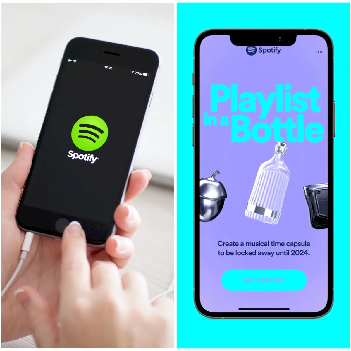 spotify, 'Playlist in a Botlle', cápsula do tempo