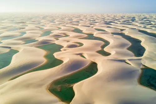 esta é uma imagem dos lençóis maranhenses