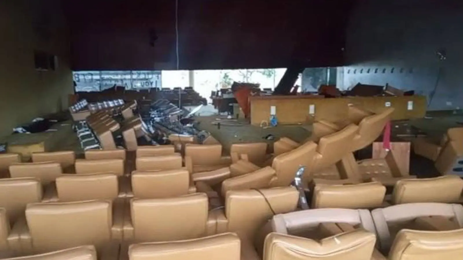 Plenário do STF após invasão de manifestantes