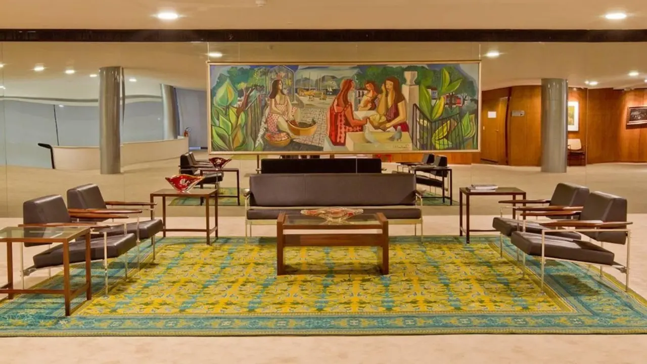 Obra As Mulatas exposta no Palácio do Planalto