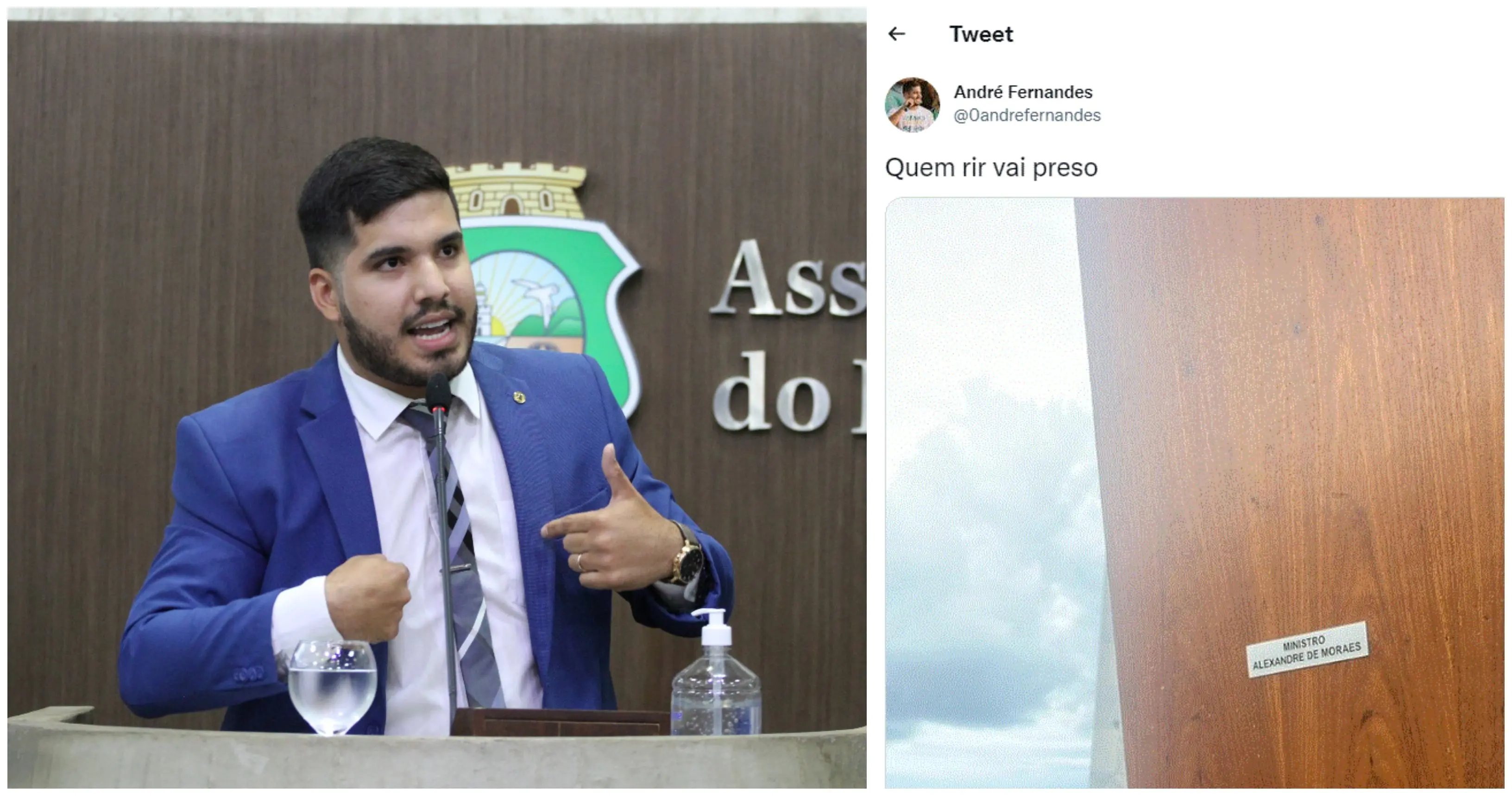 Deputado fez publicações contra o STF mesmo após a invasão da Corte