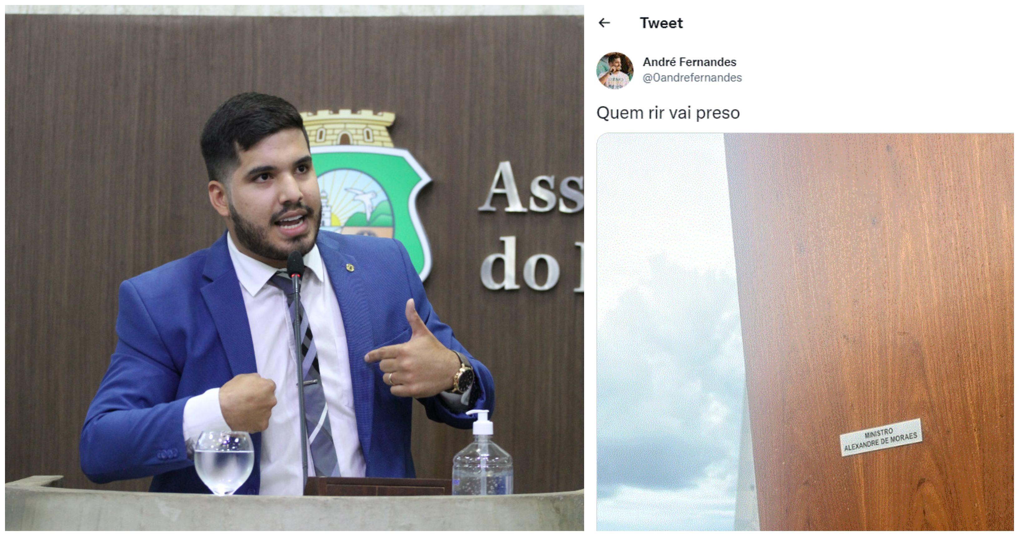 Deputado fez publicações contra o STF mesmo após a invasão da Corte