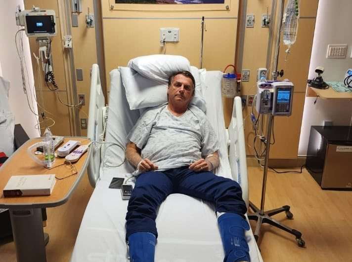 Hospitalized ex-president Bolsonaro posted a photo of himself in a hospital in the United States – Pontopoder