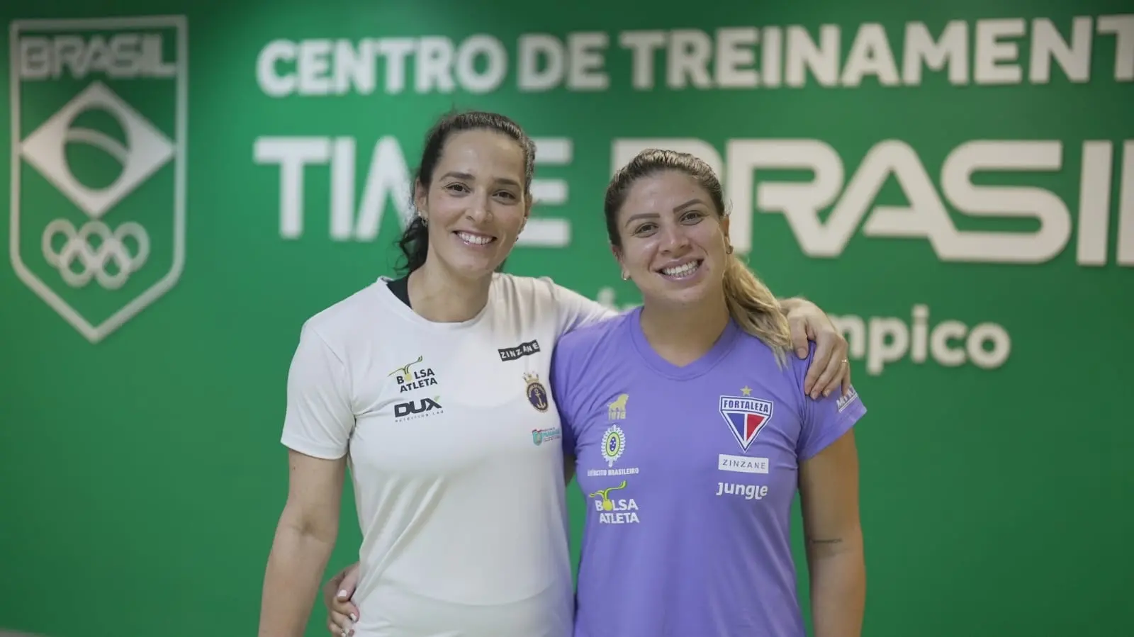 Ágatha e Rebecca iniciaram com testes no Comitê Olímpico Brasileiro