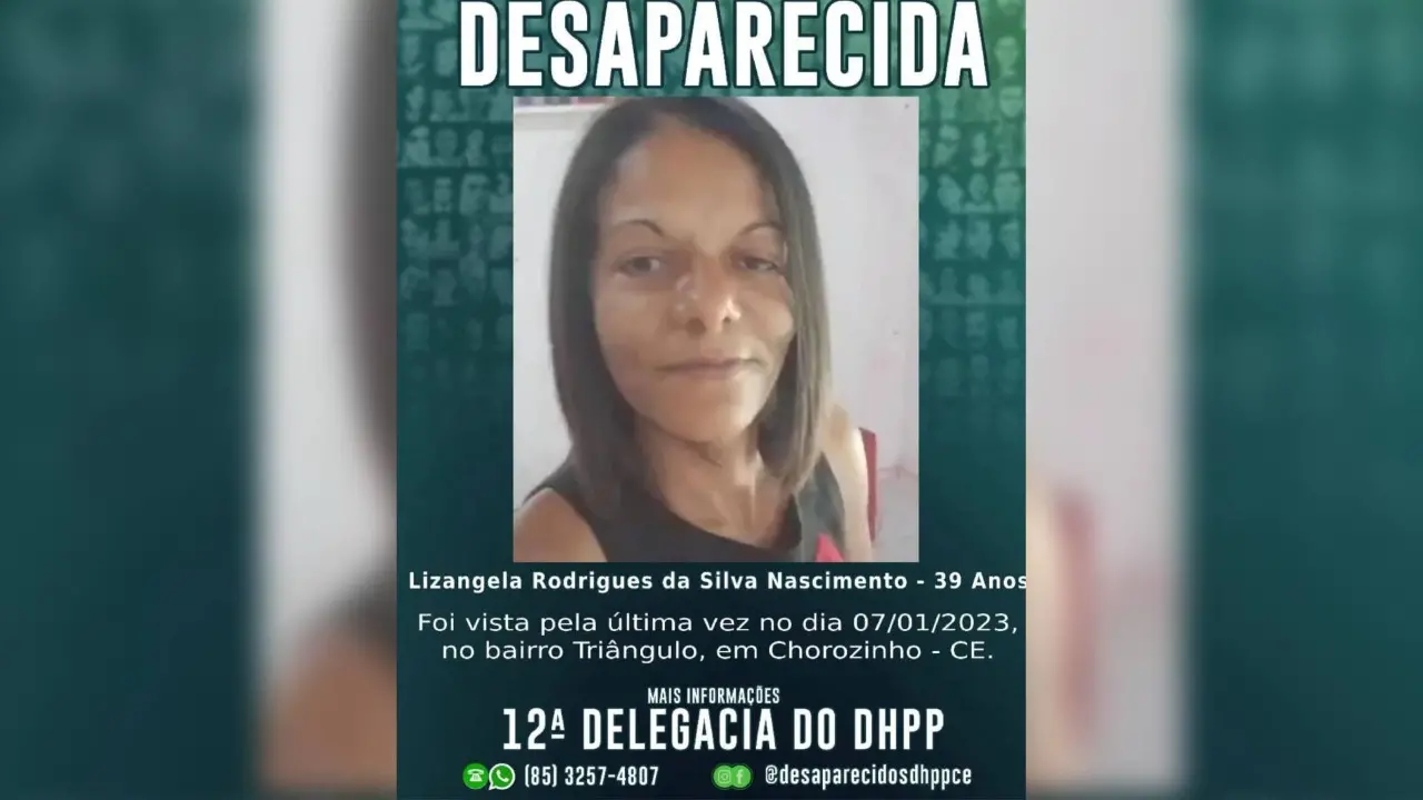 A Delegacia Metropolitana de Chorozinho, com o apoio da 12ª Delegacia do Departamento de Homicídios e Proteção à Pessoa (DHPP), investiga o caso