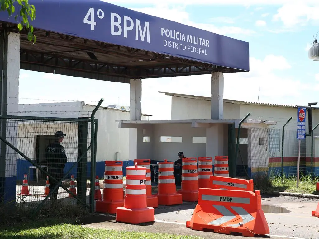 Fachada do 4º Batalhão da PM